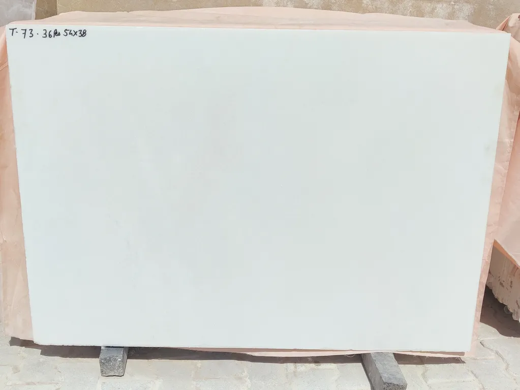 pure white marble