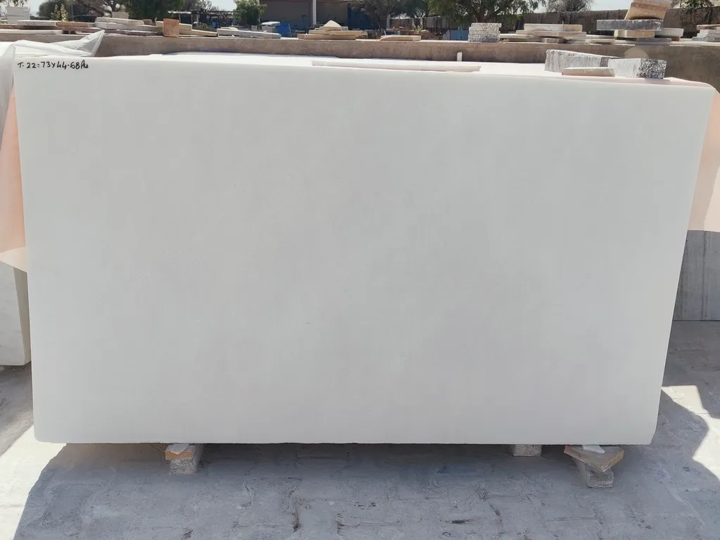 pure white marble