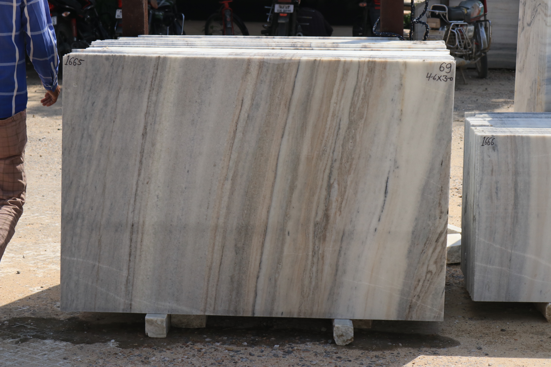 makrana brown marble